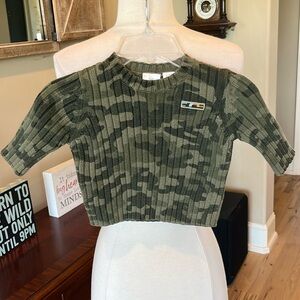 Camo Sweater Cotton Baby Boy 6/9 Months